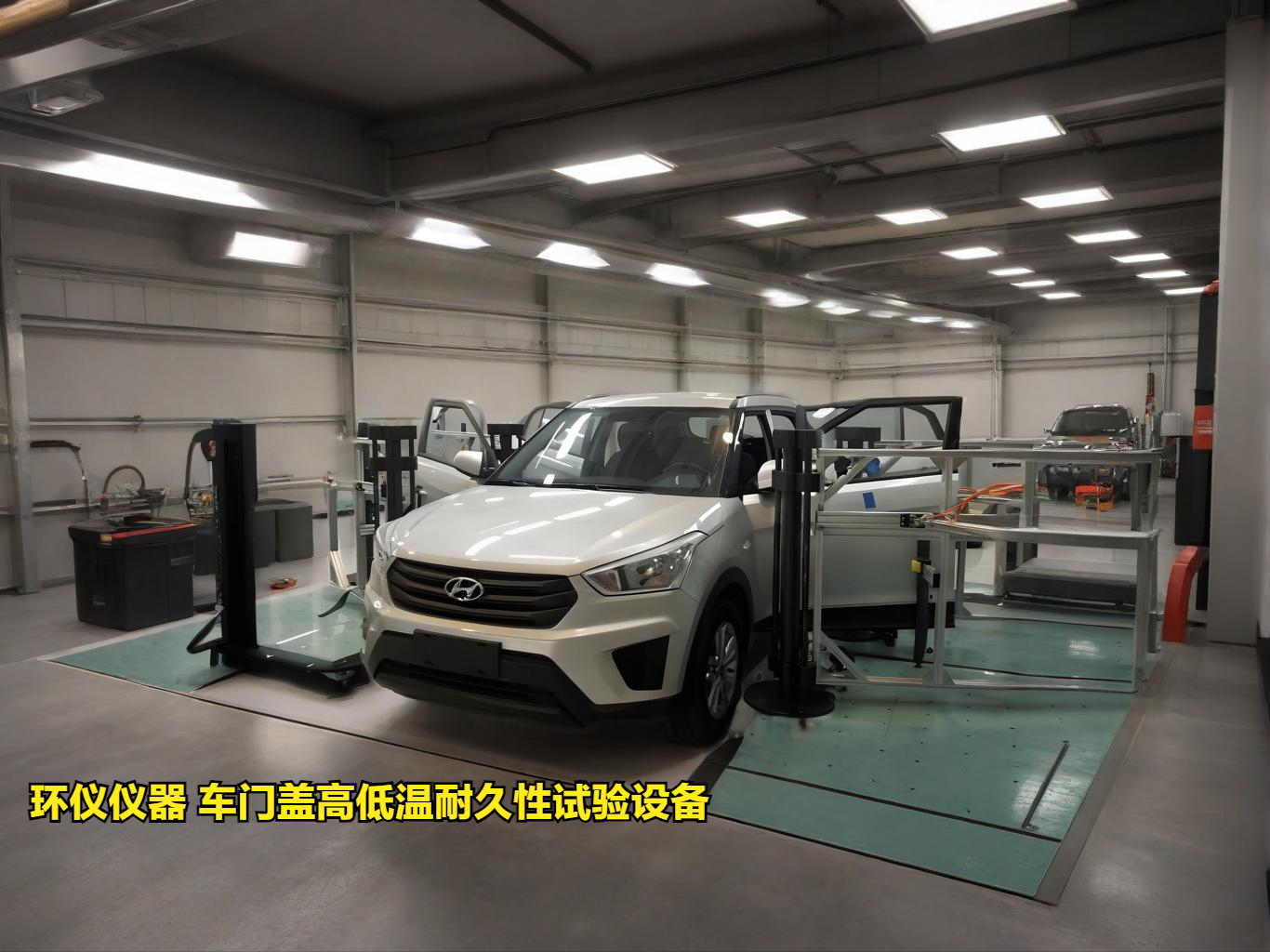 车门盖高低温耐久性试验设备的技术方案(图1) 车门盖高低温耐久性试验设备的技术方案(图1)