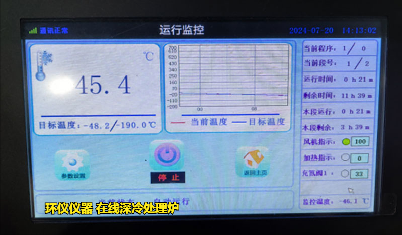 在线深冷处理炉对pdc复合片的处理方法(图2) 在线深冷处理炉对pdc复合片的处理方法(图2)