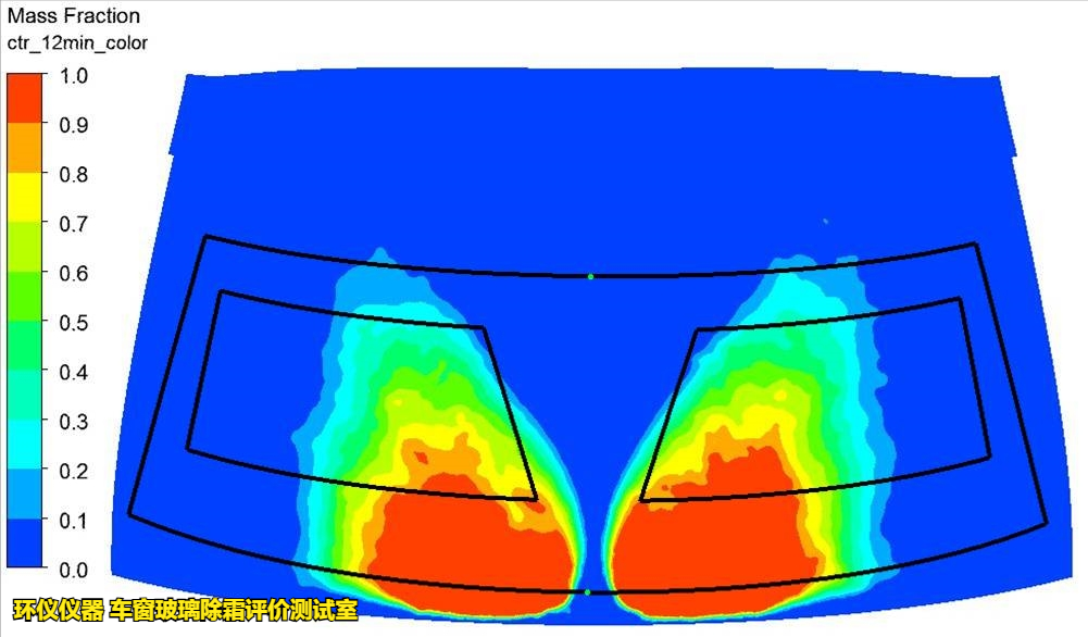 车窗玻璃除霜评价测试室的除霜试验验证(图5) 车窗玻璃除霜评价测试室的除霜试验验证(图5)
